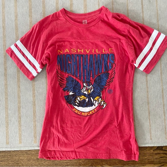 Nashville Nighthawks Hockey Vintage Style Tee Size Small - Picture 1 of 7